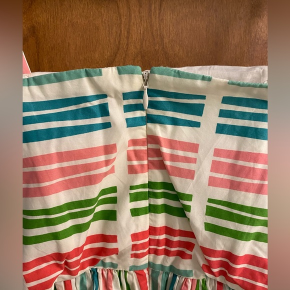 Boden Sandra Striped Summer Dress - Picture 3 of 7
